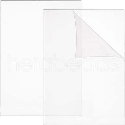 Transparent Acrylic Plates DIY-WH0016-54B-1