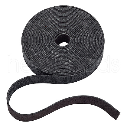 Flat Imitation Leather Cord OCOR-WH0086-69B-01-1