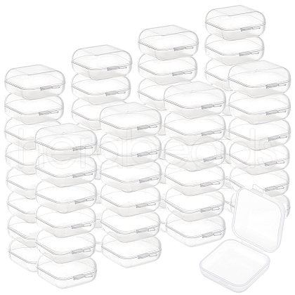 Transparent Plastic Box CON-WH0085-93-1