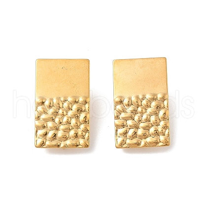 304 Stainless Steel Stud Earrings Findings EJEW-R151-01G-05-1