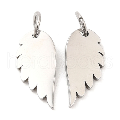 Non-Tarnish 304 Stainless Steel Charms STAS-Z042-12P-1