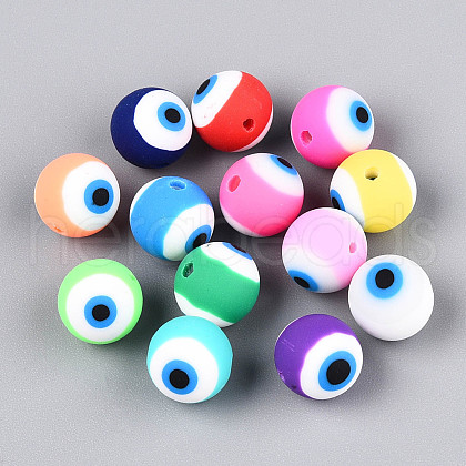 Handmade Polymer Clay Beads CLAY-N014-01-1