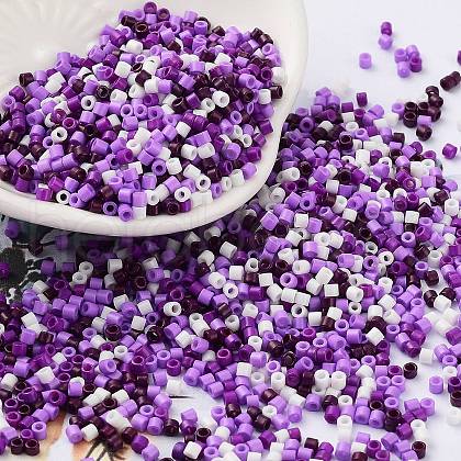 Baking Paint Glass Seed Beads X-SEED-S042-05B-53-1