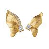 Butterfly 925 Sterling Silver Micro Pave Clear Cubic Zirconia Stud Earrings for Woman EJEW-F364-03G-2
