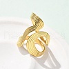 304 Stainless Steel Cuff Rings RJEW-C124-06C-G-3