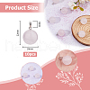 10Pcs Natural Rose Quartz Pendants G-HS0001-05-2