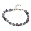 Natural Iolite Chips Bracelets for Women BJEW-H623-01S-03-4