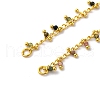 Brass Cable Chain Necklace Making KK-K337-12G-15-2