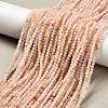 Natural Citrine Beads Strands G-RM2025-05A-2mm-1