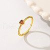 Mother's Day Rings Brass Micro Pave Cubic Zirconia Finger Rings for Women ZG1628-4