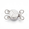 925 Sterling Silver Box Clasps STER-T008-150P-1
