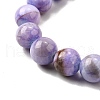 Natural Striped Stone Beads Strands G-D315-A01-02-6mm-4