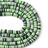 Handmade Polymer Clay Beads Strands CLAY-R089-6mm-T02B-27-5