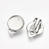 Non-Tarnish 201 Stainless Steel Clip-on Earring Findings STAS-S079-81C-1