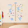 PVC Height Growth Chart Wall Sticker DIY-WH0232-037-4