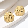 304 Stainless Steel Stud Earrings EJEW-U047-26G-3