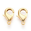 Brass Lobster Claw Clasps KK-YW0004-01D-G-1