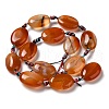 Natural Agate Beads Strands G-K334-02B-3