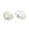 Opaque Resin Cabochons RESI-K043-06C-2