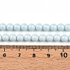 Baking Painted Pearlized Glass Pearl Bead Strands HY-N002-5mm-B01-5