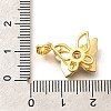 Brass Micro Pave Cubic Zirconia Pendents KK-R212-5G-3