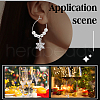 Unicraftale 304 Stainless Steel Wine Glass Charms Rings STAS-UN0001-49P-6