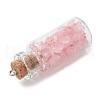 6Pcs Glass Bottles Pendants PALLOY-JF03694-5