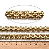 Ion Plating(IP) 304 Stainless Steel Woven Link Chains CHS-S012-02G-2