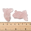 Natural Rose Quartz Carved Healing Goldfish Figurines DJEW-D012-08C-3