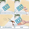 Acrylic Earring Handwork Template DIY-WH0359-087-3