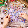 36Pcs 36 Styles PET Waterproof Stickers STIC-TAC0001-004-6