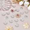 SUNNYCLUE Brass Finger Ring/Brooch Sieve Findings KK-SC0002-65-4
