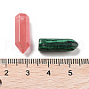 Natural & Synthetic Mixed Gemstone Pointed Pendants G-P520-09-3
