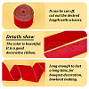 10 Yards Single Face Velvet Ribbon OCOR-WH0092-39B-4