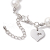 Shell Pearl Beaded Bracelets BJEW-JB10704-4