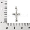Brass Micro Pave Cubic Zirconia Pendants KK-U056-29P-3