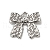 Non-Tarnish 304 Stainless Steel Pendant Rinestone Settings STAS-I203-65P-1