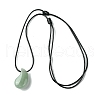 Natural & Synthetic Gemstone Pendant Necklaces NJEW-C046-03-3