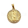 304 Stainless Steel Pendants STAS-B086-09F-G-1