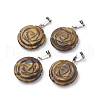 Natural & Synthetic Gemstone Pendants G-S343-M-2