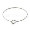 304 Stainless Steel Bangles for Women BJEW-C088-01P-4