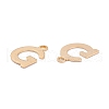 201 Stainless Steel Charms STAS-C021-06G-G-2