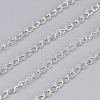 Brass Twisted Chains X-CHC-Q001-5x4mm-S-2