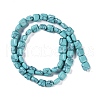Synthetic Turquoise Beads Strands G-M435-A15-01-3