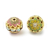 Brass Rhinestone Beads KK-Q080-01B-2