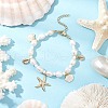 Natural Cultured Freshwater Pearl Beaded Bracelets BJEW-TA00633-1