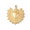 304 Stainless Steel Pendants STAS-S175-43C-G-1