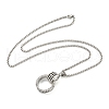 Alloy Pendant Necklace NJEW-B103-01AS-01-2