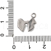 304 Stainless Steel Charms STAS-C119-17P-3