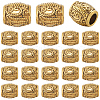 SOFPLATE 100Pcs Tibetan Style Alloy European Beads FIND-SP0002-30AG-1
